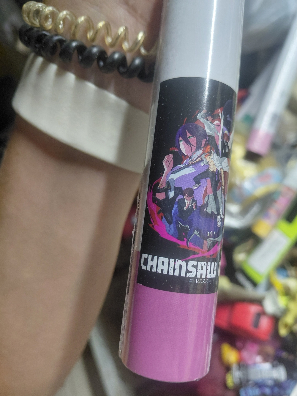 chainsaw man the movie reze arc 2025 teaser one sheet promo poster  22.375"x34"